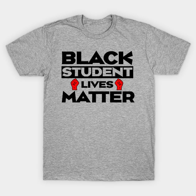 Black-Student-Lives-Matter T-Shirt by McKenna Guitar Sales